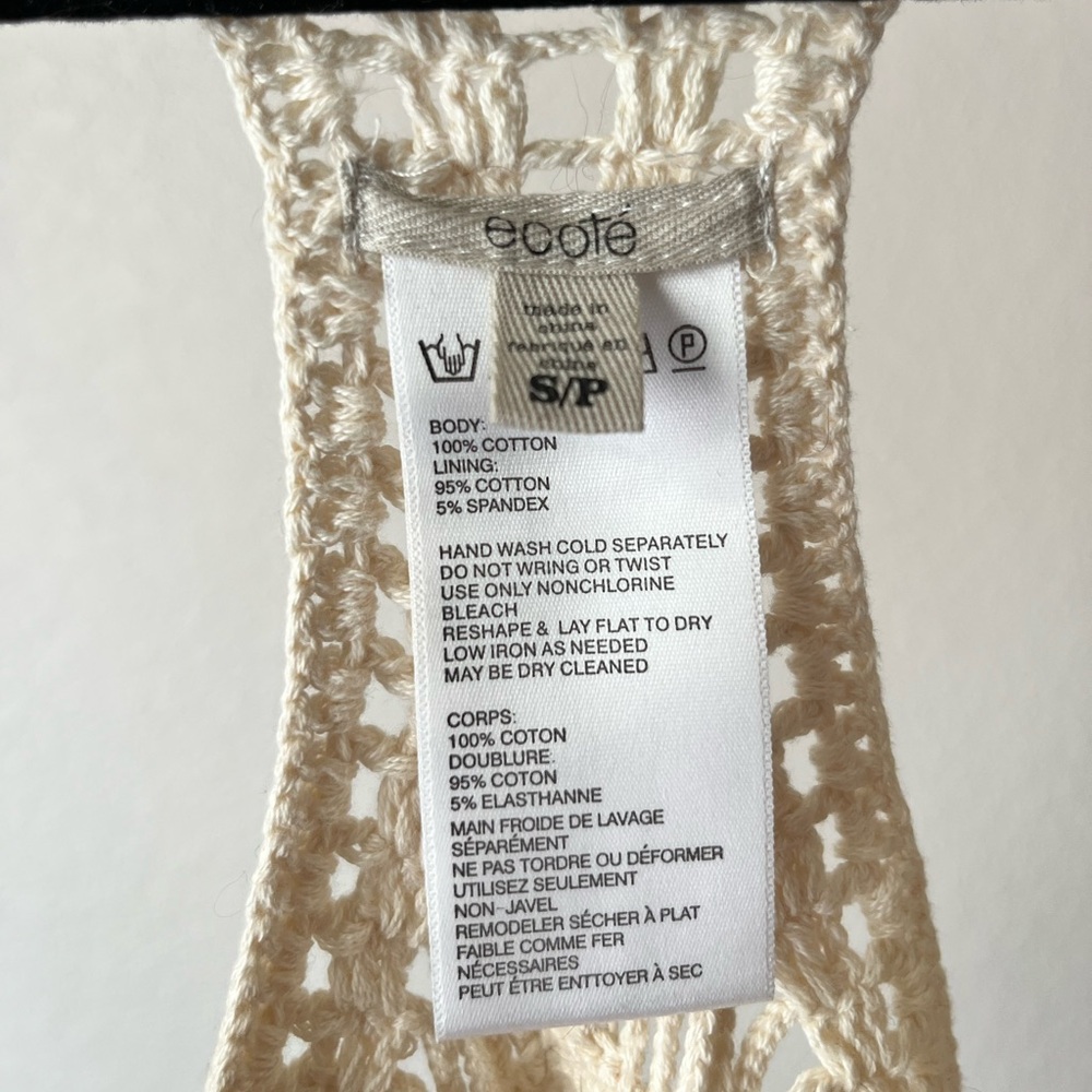 Macrame bra top - Picture 3 of 4